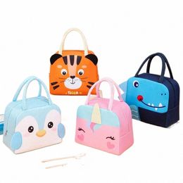 new Kawaii Portable Fridge Thermal Bag Women Children's School Thermal Insulated Lunch Box Tote Food Small Cooler Bag Pouch 07Wx#