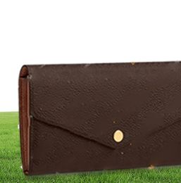 Ladies Fashion Casual Designer High Quality TOP SARAH Wallet KEY POUCH M60531 N60114 M61182 Leather Envelope Wallets Credit Card H4731849