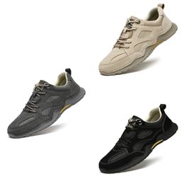 2024 casual shoes black white brewn mens breathable athleisure classic sneakers size 38-46 GAI