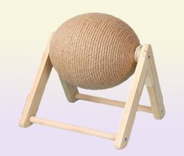 Cat Scratching Ball Toy Kitten Sisal Rope Ball Board Grinding Paws Toys Cat Scratcher Wearresistant Pet Furniture supplies 2206234471633