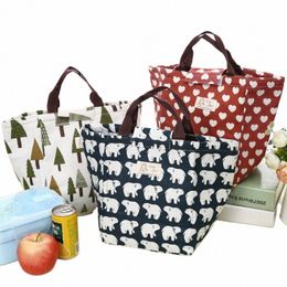 fi Lunch Bag Insulated Thermal Lovely Hedgehog Multicolor Breakfast Box Bags Women Portable Hand Pack Picnic Travel q8ai#