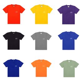 Designer T -Shirt tee shirt oversized men's women fashion short-sleeved t-shirt casual Fashion trends 12 colors E letter clothes