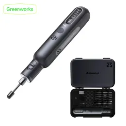 Chargers Greenworks USB Chargering Mini Grinder Cordless 80W 52pcs Grinder Rotary Tools for Grinding Cutting Wood Carving and Sanding 8V