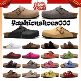 Designer Sapateiros sapatos sandálias chinelas de moda madeira verão couro preto deslize slide praia sapatos casuais homens homens designer sandálias designer plataforma sapatos de plataforma