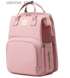 Baby Cribs Foldable waterproof pink mummy bag Diaper Bag Multifunctional Crib With Changing Mat Baby Bed Bag L416