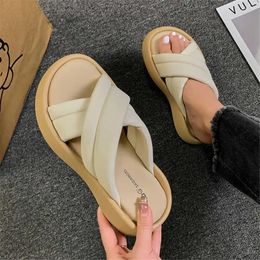 Sandals 35-39 Number 36 Athletic Shoes Large Slippers For Women 2024 Sneakers Sport Gym Athletics Fashionable Snaeaker Nice