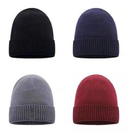 High quality selling Winter beanie men women leisure knitting polo beanies Parka head cover cap outdoor lovers fashion winters kni5446891