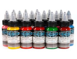 Tattoo Ink Set 60 Complete Colors Pigment Kit 1oz 30ml Tattoo Supply for Tattoo Kit1537306