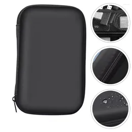 Storage Bags 2 Pcs Eva Bag Mobile Organizer Earphone Pouch Disk Digital Accessories Zipper USB Cable