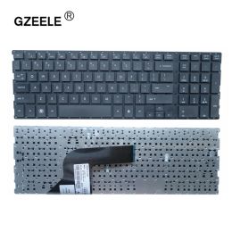 Keyboards GZEELE NEW English keyboard For HP Probook 4510 4710 4510S 4515S 4710S 4750S US layout laptop keyboard black notebook replace