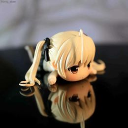 Action Toy Figures Anime Yosuga no Sora Kasugano Sora Lying Ver. Girls PVC Action Figure Model Car decoration Toys 3cm Y240415