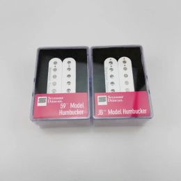 Guitar Guitar Humbucker Pickups SH1n 59 And SH4 JB Humbucker Pickup 4C White Electric Guitar Pickups