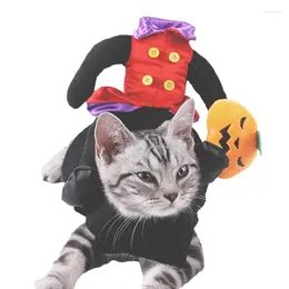 Dog Apparel Halloween Pet Costume Dress Up Pumpkin Costumes Cosplay Props For Party Cat And Clothes