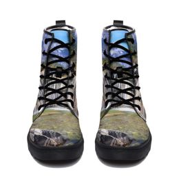 Customised boots for men women shoes casual platform flat trainers sports outdoors sneakers Customises shoe hot cakes GAI