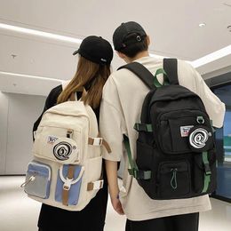 Backpack Bolso Sports Man Backpacks 2024 Korean Couple Large Capacity Multifunction Laptop Camping Travel School Bag 024