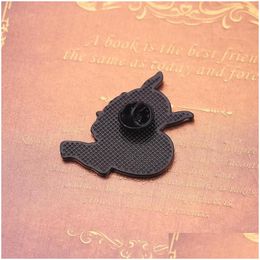 Jewelry Mask Horror Woman Brooch Badge Demon Brooches Japanese Cture Creative Inspiration Needle Pin Denim Matching Gifts279B Drop D Dhtx0