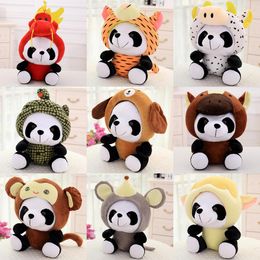Directly supplied to the twelve zodiac animals, panda dolls transform into panda plush toys, national treasures, and giant pandas can add logos
