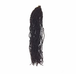 dreadlocks Sister Locs crochet hair extensions synthetic hair weave Afro 18 Inch Synthetic braiding hair straight for Women passio7517605