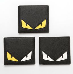 High quality New mens fashion small monster designer wallets male shortstyle youth personality eyes purses no391635606