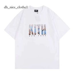 Kith Tom And Jerry T-Shirt Designer Men Tops Women Casual Short Sleeves SESAME STREET Tee Vintage Fashion Clothes Tees Oversize Man Shorts 653