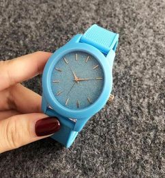Wristwatches Brand Wrist Watches Men Women Ladies Unisex Crocodile Style Quartz Casual Silicone Band Clock LA092284834