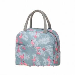 men And Women New Print Portable Handheld Bento Thermal Bag Practical Thickened Insulati Waterproof Lunch Box Bag j6db#