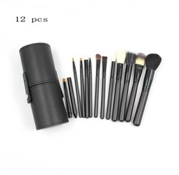 12 Piece designer makeup Brush Set Travel Woman Whole Cosmetics Make Up Brushes Kit1239017