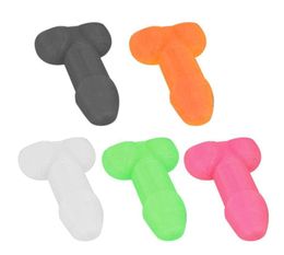 4Pcs Car Bicycle Tyre Novelty Silicone Valve Stem Cap Penis Shape Funny PrankGag Spoof Luminous Valve Core Set MTB Accessories8522681