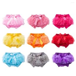 Shorts Baby Double Lace Bloomers Born Toddler Girl Ruffle Panties Infant Bow Diaper Cover Cotton Children Clothes Gifts