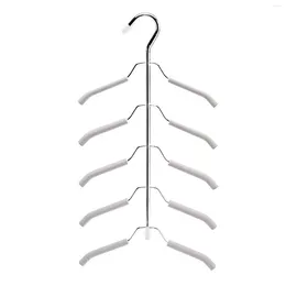 Hangers Home Wardrobe Multifunctional Hanging 5 Layer Holderfor MagicShirt Storage Rack Clothing Non-Slip