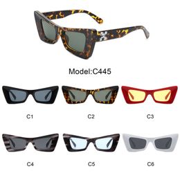 Fashion Sunglasses Offs Cat Eye Y2k Trend Owoff Sunglasse Mens Womens Brand Off Sun Glasses Luxury Hip-hop Punk Eyeglasses Glasse Arrow x Trendy Sunglass B7IX