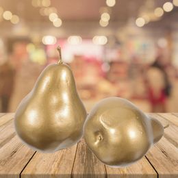 Party Decoration 5 Pcs Table Decor Simulation Pear Model Decorations Artificial Fruits Fake Faux Foam Mini Pears