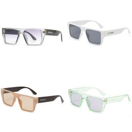 Off Fashion Sunglasse Square Frame Mens Womens Luxury Trendy Brand Offs Sun Glasses Street Hip-hop Glasse Punk Uv400 Eyeglasses Arrow x Sunglass TALH