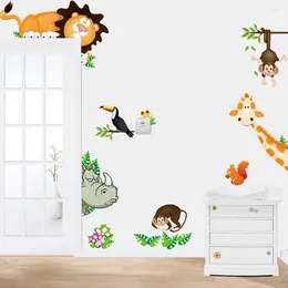 Wall Stickers Jungle Animal DIY Sticker Gives The Child Gift PVC Material