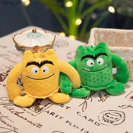 Plush Keychains 2023 Hot Sale The Color Monster Emotion Plush Toys Baby Appease Emotion Plushie Cute Stuffed Dolls Child Christmas Birthday Gift Y240415