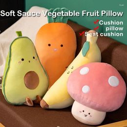 Pillow Fruit And Vegetable Plush Pillows With Fluffy Filling Creative Home Office Sofa S Birthday Gifts