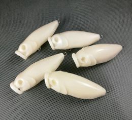 Lot 20 Unpainted Fishing Lures Jointed Popper Crankbait Bodies 72g8037887