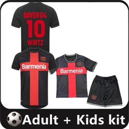 23 24 Bayer 04 Leverkusen Soccer Jerseys 2023 2024 WIRTZ HOFMANN BONIFACE ADLI HLOZEK SCHICK FRIMPONG GRIMALDO TELLA Home Away third men kids kit Football Shirt 16-4XL