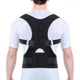 Men's Body Shapers Magnetic Posture Corrector For Men Shoulder Upper Back Brace Pain Relief Belt Correct Hunchback Lumbar Support Girdle