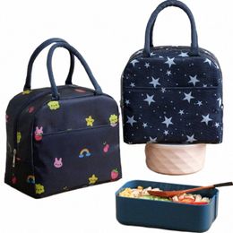 portable Lunch Bag Food Thermal Box Waterproof Office Cooler Lunch box Cam Picnic Bag for Kids Cvenient Fresh Wr Bags d6KV#