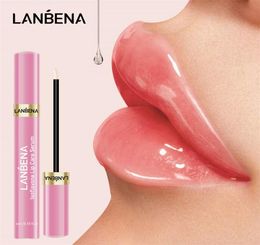 LANBENA Lip Care Serum Lip Plumper Repairing Reduce Lips Mask Fine Lines Increase Moisturizing cream 6pcs6672494