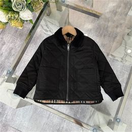 Baby Designer gepolsterte Jacke Luxus hochwertige Jacke Kinder Mädchen Jungen warme windprobische Jacke Kinderkleidung Größe 100 cm-160 cm A5