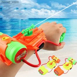 Sand Play Water Fun Interesting spray wrist water gun outdoor toys summer beach games water toys swimming pool sports pistol weapons childrens gifts Y240416