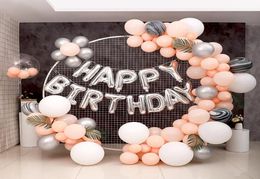 98cm Plastic Balloon Arch Ring DIY Balloon Background Holder Circle Ballon Column Base Baby Shower Birthday Wedding Party Decor1228147882