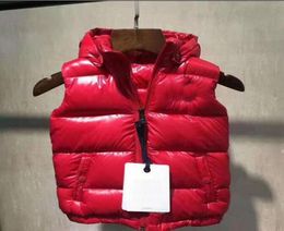 2020 brand children winter down vest feather weskit jackets kids casual vests coat down coat outer wear size1001507999640
