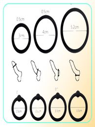 34 pcs Penis Rings Cock Sleeve Delay Ejaculation Silicone Beaded Time Lasting Erection Sexy Toys for Men Adult Games6052425