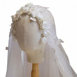 exquisite Hg Kg Style Vintage Fr French Headdr Earrings Bridal veil Wedding Dr Wedding Accories 84HG#