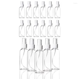 Storage Bottles 36 Pcs Travel Transparent Plastic Perfume Atomizer Empty Spray Bottle 24Pcs 100Ml & 12 75Ml