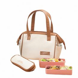 unisex Cooler Lunch Bag Large Capacity Picnic Bag Patchwork Waterproof Portable PU Leather for Office Work Picnic Beach Travel 34kD#