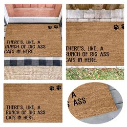 Carpets Doormat Welcome Mats For Front Door Mat Non Slip Indoor Decor Bathroom Entrance Rug Fleece Blankets And Throws